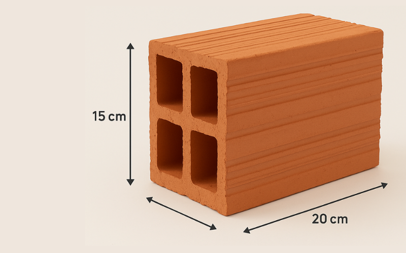 قیمت آجر سفال ۱۵×۲۰